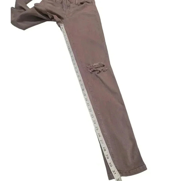 Fashion Nova High Waisted Pink Wash Skinny Jeans Stretchy Sexy Denim Size 9 - Picture 11 of 12